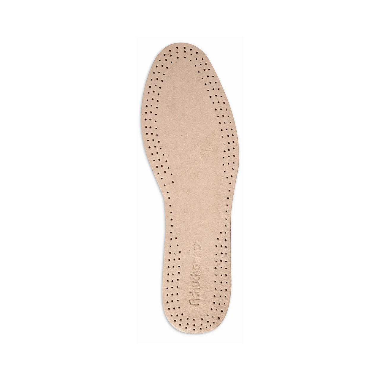 Plantilla piel natural, antiolor, transpirable, confort, talla 42/43.