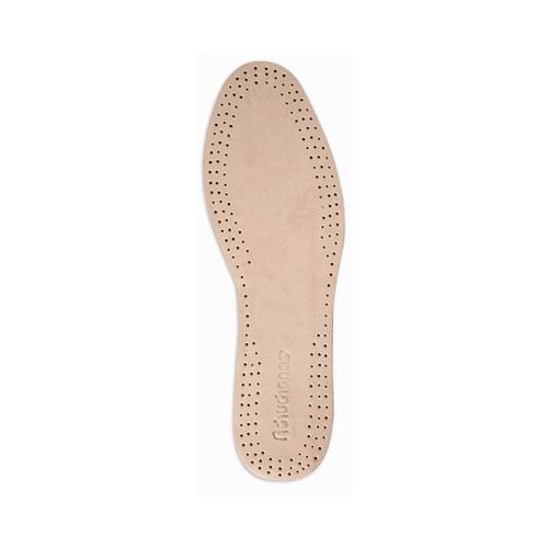 Plantilla piel natural ACHUCHONAS, antiolor, transpirable, confort, talla 42/43.