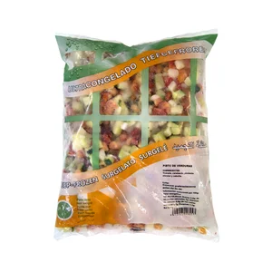 AUCHAN Pisto de verduras congelado (tomate, calabacín, pimiento tricolor y cebolla) 1 Kg. Producto Alcampo