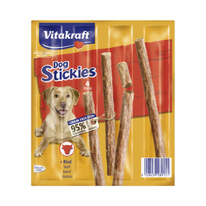 VITAKRAFT Snacks para perro Stickies de Buey VITAKRAFT 4 uds. 44 gr.