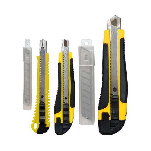 Set 3 cutter con recambio, PRODUCTO ALCAMPO.
