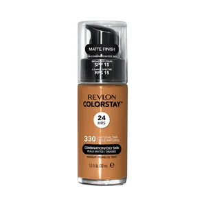 REVLON Colorstay Tono 330 Natural tan Base de maquillaje líquida y de larga duración, para pieles mixtas a grasas.