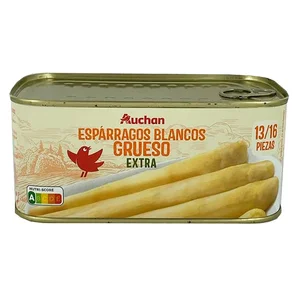 PRODUCTO ALCAMPO Esparragos blancos de categoría extra 13/16 piezas 425 g.