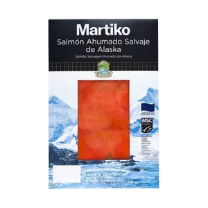 MARTIKO Salmón salvaje de Alaska ahumado MARTIKO 80 gr.
