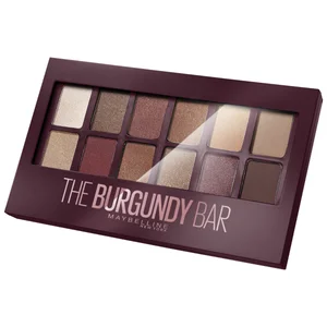 MAYBELLINE The burgundy bar palette Paleta de 12 sombras de ojos con tonos granates y nudes