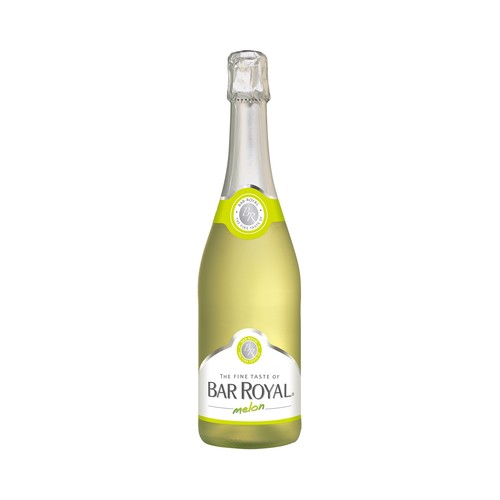 BAR ROYAL Vino frizzante espumoso con sabor melón botella de 75 cl.