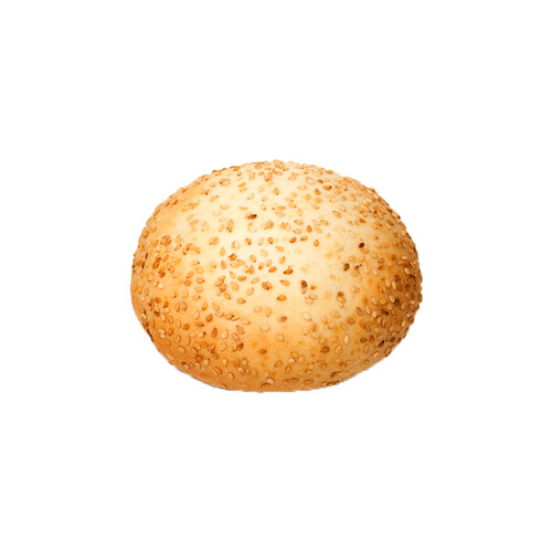 Pan de hamburguesa premium con sésamo (3%), 90g.
