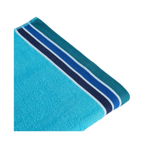Toalla de playa rizo 70x140cm, 100% algodón, 330g/m². diferentes modelos, 1 unidad.