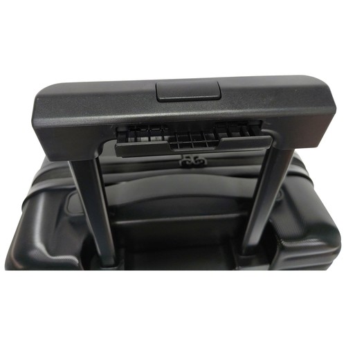 Maleta de cabina tipo trolley  8 ruedas multifunctional  55cm negro. AIRPORT
