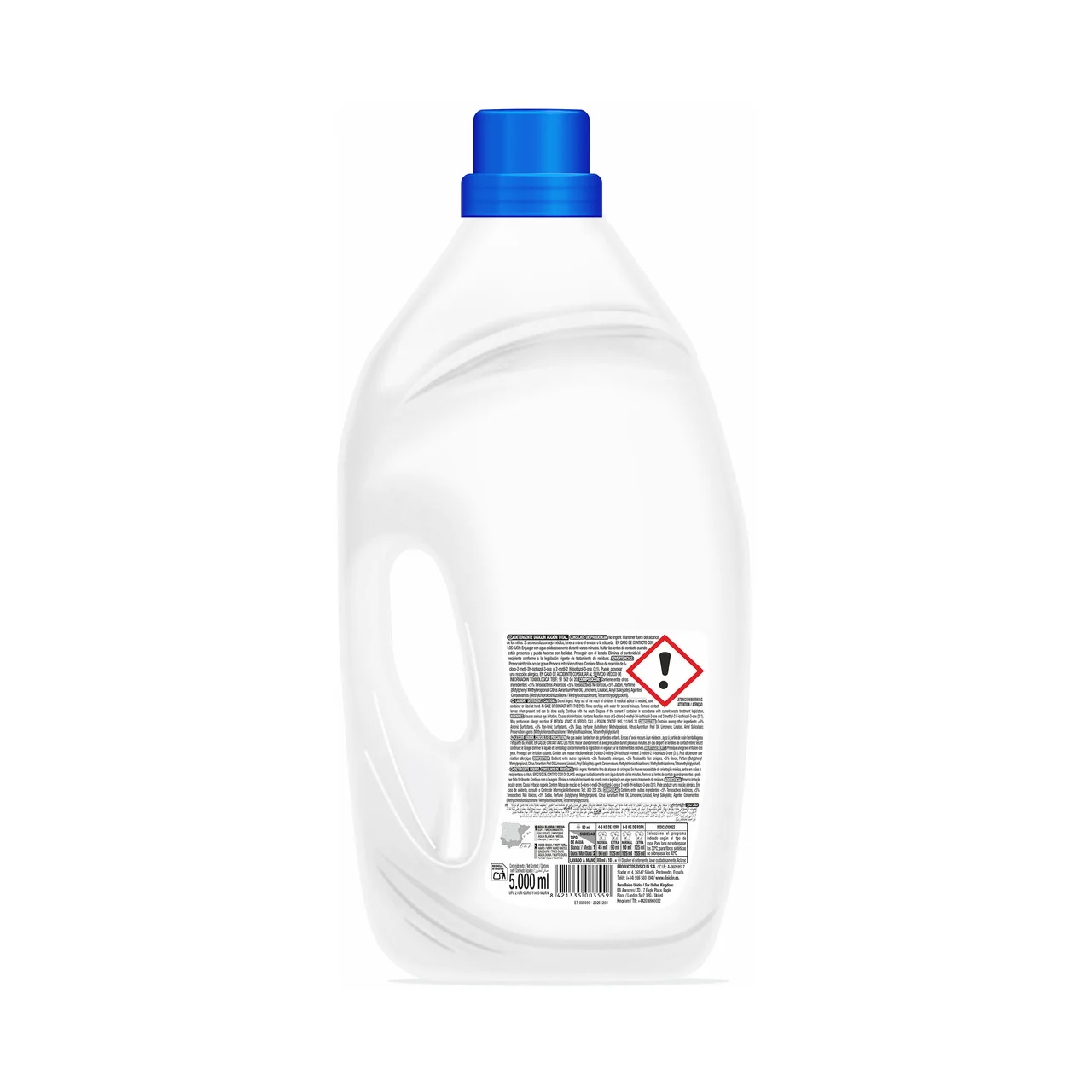 Detergente líquido acción total - 110 lavados.