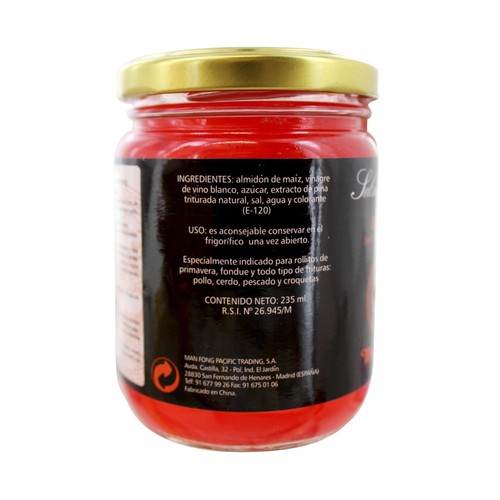 MANFONG Salsa agridulce tradicional MANFONG 235 ml.