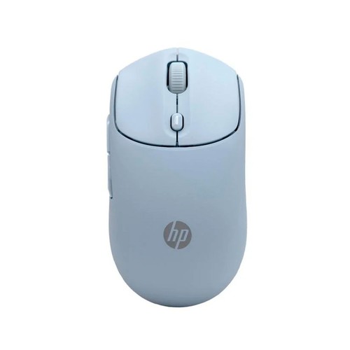 Ratón inalámbrico HP 400 Azul, tecnología laser, 5 botones, con pilas