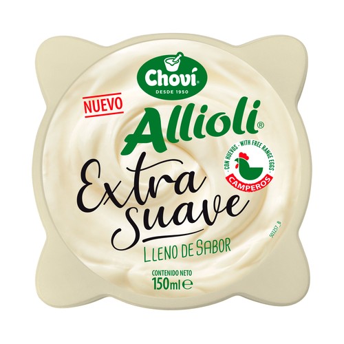 CHOVI Allioli extra suave 150 g.