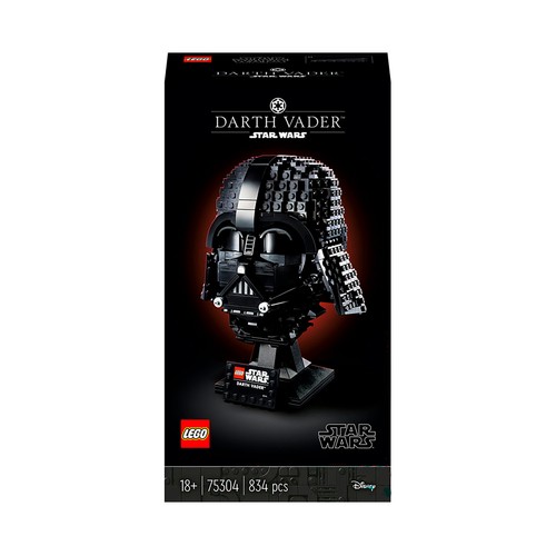 LEGO Start Wars 75304, Casco de Darth Vader, 834 pcs +18