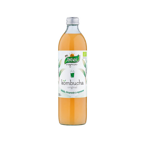 SANTIVERI Kombucha ecológica (bebida a base de te fermentado) SANTIVERI 500 ml.