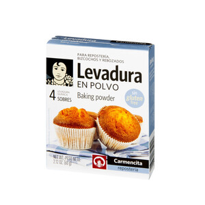 Imagen de CARMENCITA Impulsor de bollería, gasificante 4 sobres 60 g.