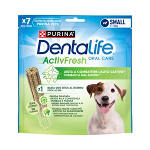 PURINA DENTALIFE ACTIVFRESH Snack dental perros 7 a 12 kg 4 uds.