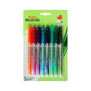 8 Bolígrafos Tinta Borrable Colorurtidos ALCAMPO