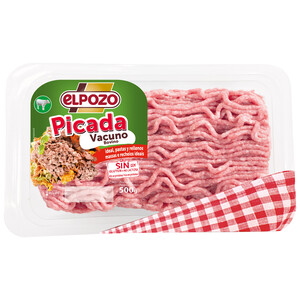 Imagen de Bandeja de preparado de carne picada de vacuno EL POZO 500 g.