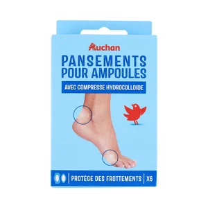 PRODUCTO ALCAMPO Apósitos para ampollas de dos tamaños diferentes 6 uds.