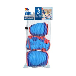 Imagen de MOLTO Set de Protecciones Azul Talla M, 6 pcs +3 Años