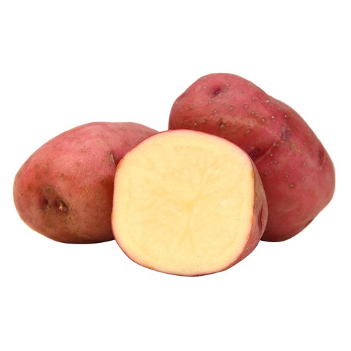 Patatas rojas al peso.