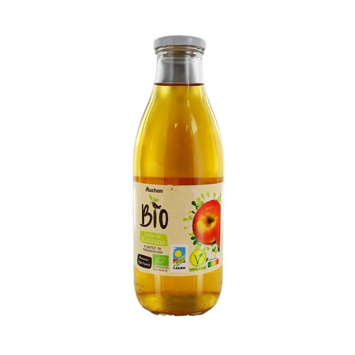PRODUCTO ALCAMPO Bio Zumo de manzana roja procedente de agricultura ecológica bote 1 l.