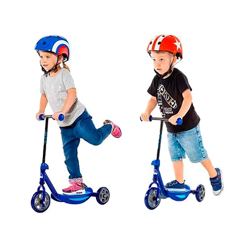 Mi Primer Scooter: Patinete de 3 ruedas color azul, +2 años, 48,36x90cm. Soporta hasta 20kg. MOLTO