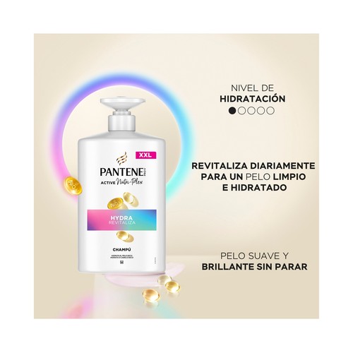 PANTENE Pro-v hydra revitaliza Champú hidratante para cabellos secos 1 l