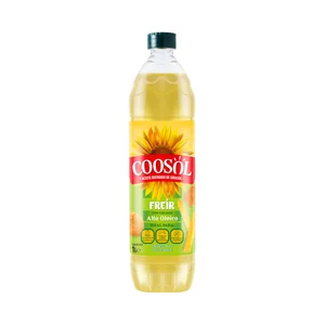 COOSOL Aceite con de girasol alto oleico, especial frituras botella 1 l.