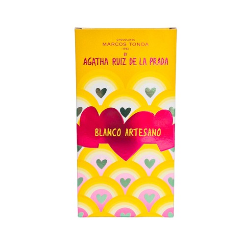 AGATHA RUIZ DE LA PRADA Tableta de chocolate blanco 100 g.