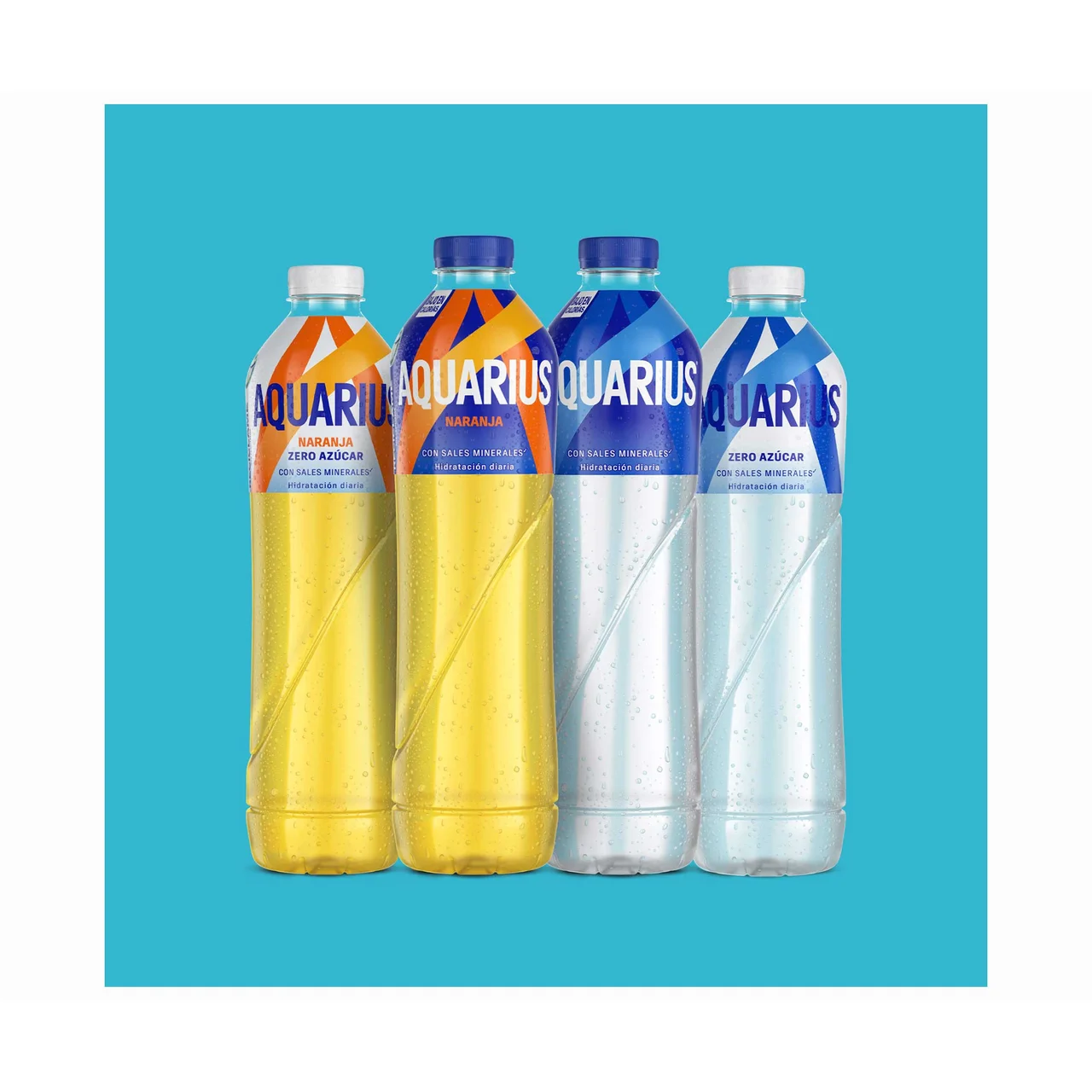 AQUARIUS AQUARIUS Bebida isotónica con sabor a limón zero pack 2 uds. 1,5 l.
