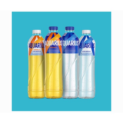 AQUARIUS AQUARIUS Bebida isotónica con sabor a limón zero pack 2 uds. 1,5 l.