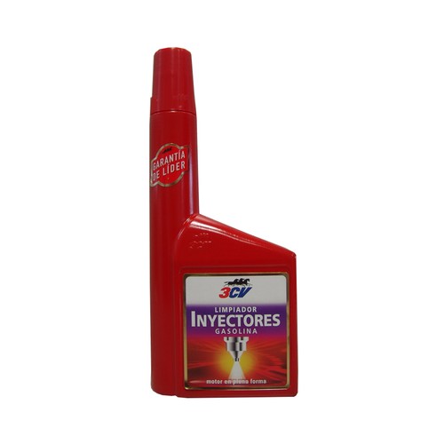 Limpiador de inyectores para motores de gasolina 3CV 350 mililitros.