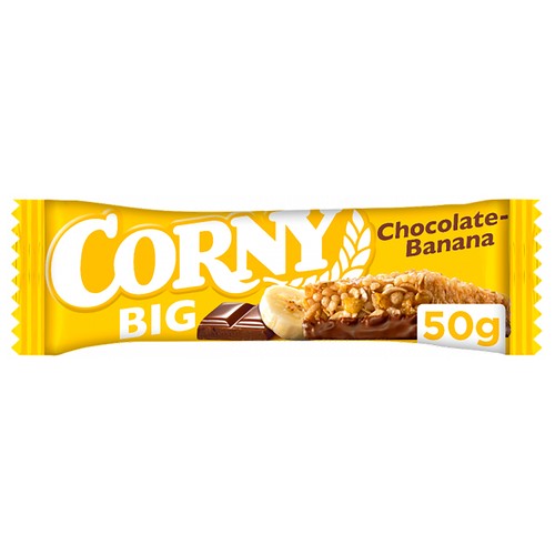 CORNY BIG Barrita cereales choco-banana 2 x 50 g.