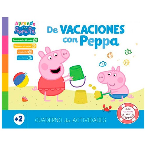 De vacaciones con Peppa Pig (2 años), cuaderno de actividades. ALTEA