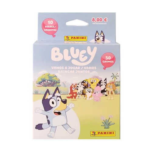 Blister de 10 sobres Bluey 2, PANINI.