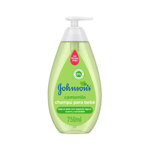 JOHNSON'S Champú de uso diario con Camomila, ideal para toda la familia JOHNSON'S 750 ml.