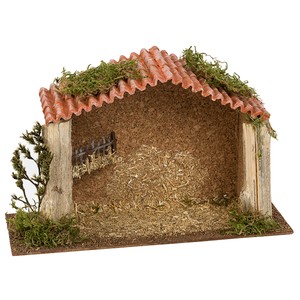 Imagen de Portal de Belén Navidad Cueva para figuras de 8cm, OLIVER ART