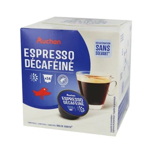 PRODUCTO ALCAMPO Café en cápsulas Espresso Descafeinado I5, 16 uds.
