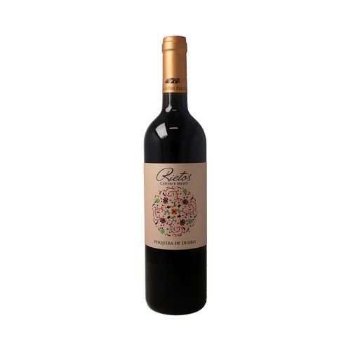 RIETOS  Vino tinto crianza con D.O. Ribera del Duero RIETOS botella de 75 cl.