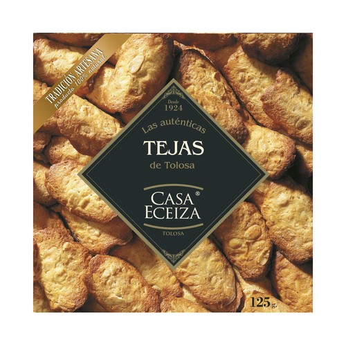 CASA ECEIZA Tejas de Tolosa estuche 125 g.