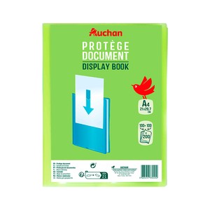 Imagen de Carpeta 200 Fundas Colores Surtidos ALCAMPO