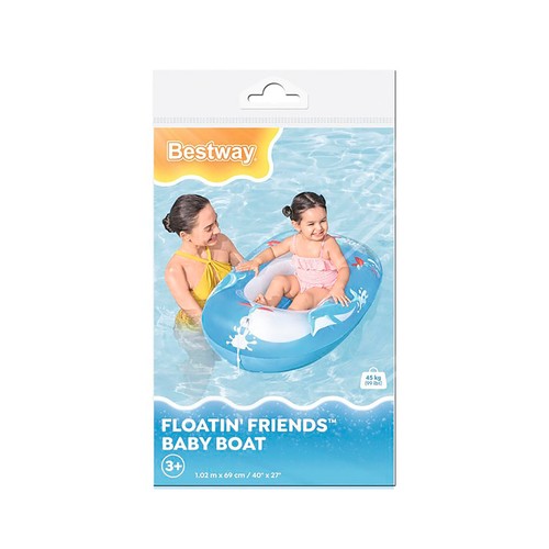 Barca hinchable BESTWAY color azul 12x69cm