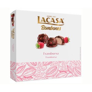 Imagen de LACASA Bombones praliné de frambuesa lacasa 200 g.