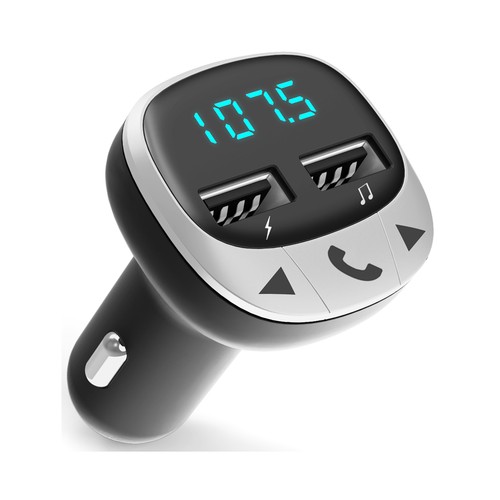 Reproductor MP3 para coche ENERGY SISTEM Car Transmitter FM, transmisor FM, BLUETOOTH, micrófono, 2 USB, lector tarjetas.