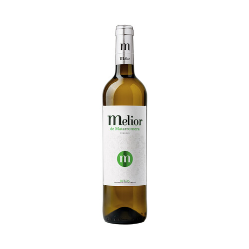 MELIOR  Vino blanco con D.O. Rueda MELIOR botella de 75 cl.