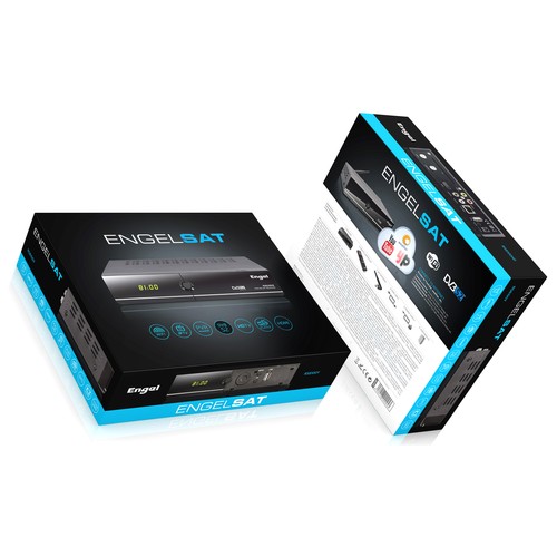 Decodificador satélite ENGEL RS-8100 HD, WiFi, HDMI, USB reproductor y grabador.