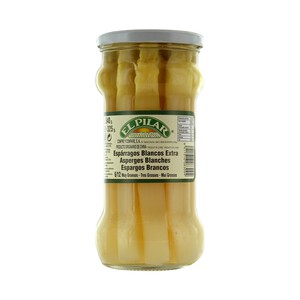 Imagen de EL PILAR Espárragos blancos 6/12 piezas frasco de 325 g.