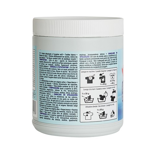 PRODUCTO ALCAMPO Activador en polvo Oxígeno Activo ropa balnca PRODUCTO ALCAMPO 1 kg.